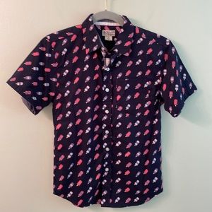 Penguin  cotton navy shirt